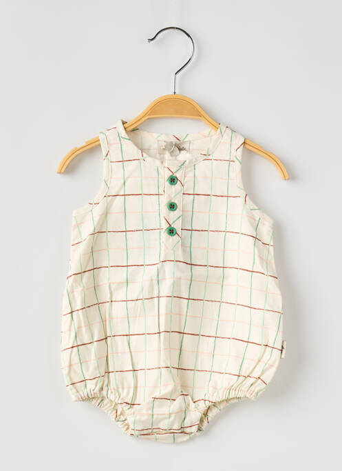 Salopetă pentru bebeluși verde MOULIN ROTY fată