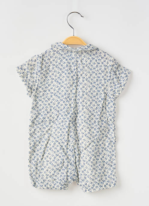 Salopetă scurtă albastru PETIT BATEAU fată