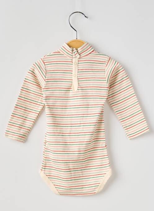 Body de lenjerie bej PETIT BATEAU băiat