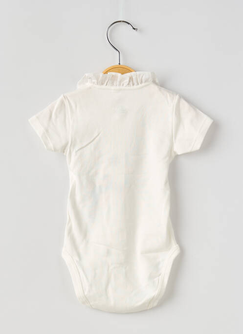 Body de lenjerie alb PETIT BATEAU fată