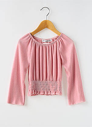 Top mâneci lungi mâneci lungi roz MINI MIGNON fată