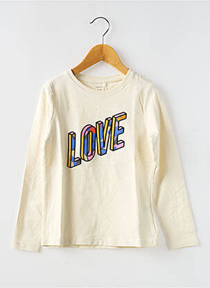 Top bej NAME IT fată