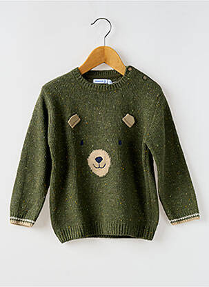 Pulover broderie mâneci lungi verde MAYORAL băiat