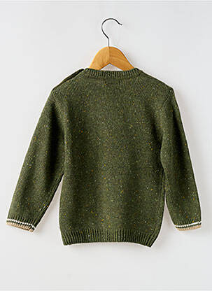 Pulover broderie mâneci lungi verde MAYORAL băiat