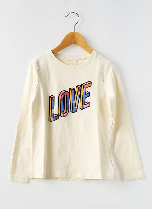 Top bej NAME IT fată