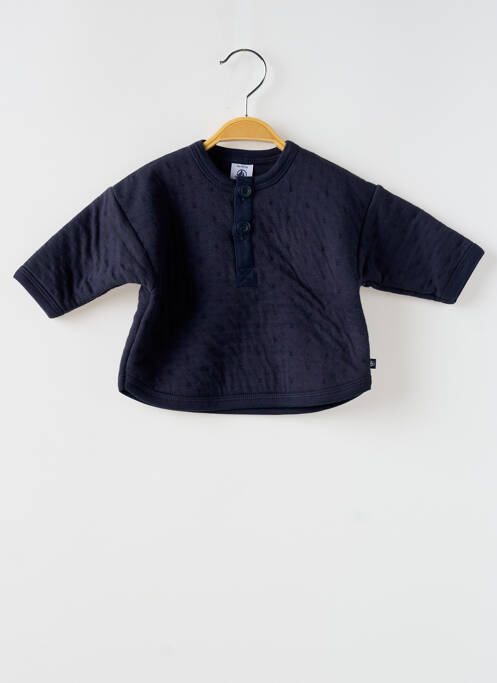 Hanorac albastru PETIT BATEAU copil