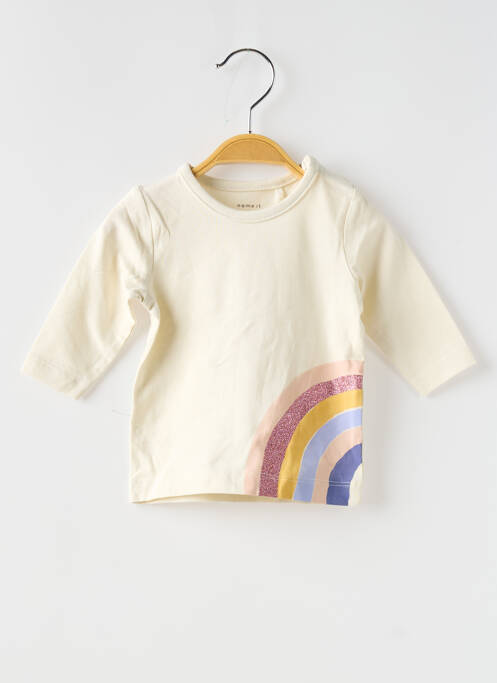 Top bej NAME IT fată