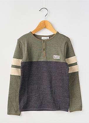 Tricou mâneci lungi mâneci lungi gri NAME IT băiat