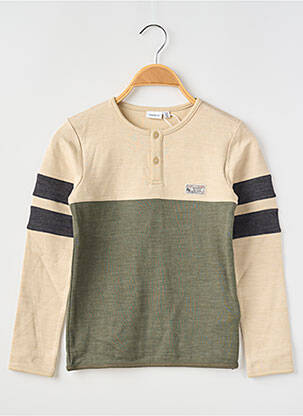 Tricou mâneci lungi mâneci lungi verde NAME IT băiat