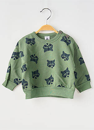 Hanorac verde PETIT BATEAU băiat