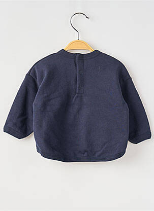 Hanorac elasticitate mâneci lungi albastru PETIT BATEAU băiat