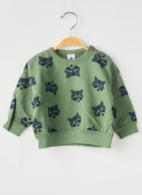 Hanorac verde PETIT BATEAU băiat