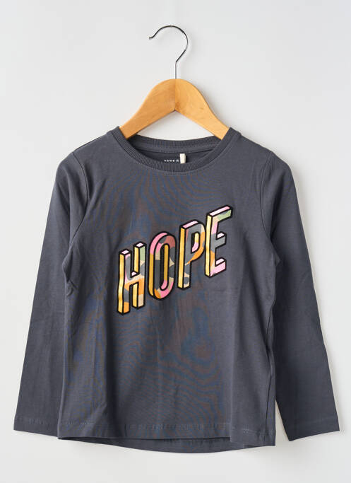 Tricou gri NAME IT copil
