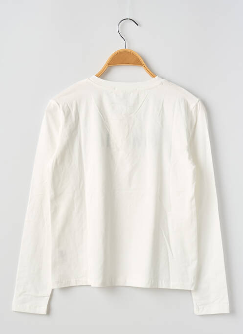 Tricou alb PM MERE & FILLE băiat