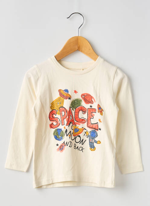 Tricou bej NAME IT băiat