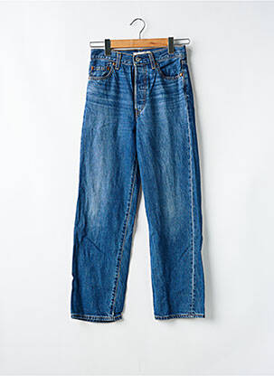 Blugi cu croială dreaptă albastru LEVIS femeie