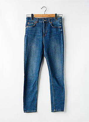 Blugi cu croială slim albastru ZARA femeie