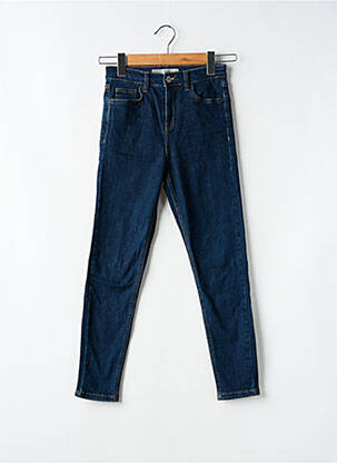 Blugi cu croială slim albastru TOPSHOP femeie