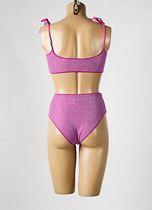 Costum de baie din două piese elasticitate sutiene roz BLUSHA femeie
