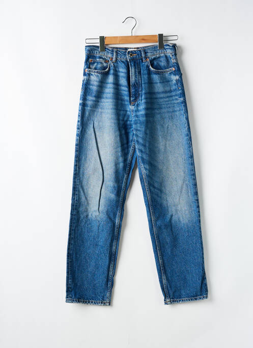 Blugi cu croială slim albastru ZARA femeie