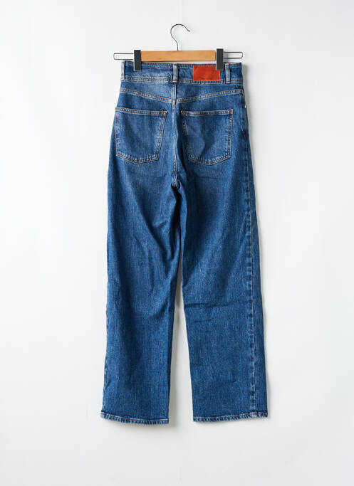 Blugi cu croială dreaptă albastru ZARA femeie