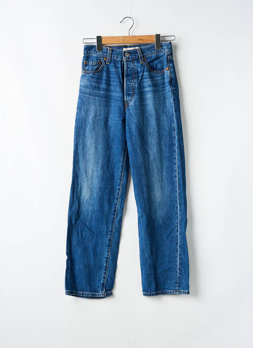 Blugi cu croială dreaptă albastru LEVIS femeie