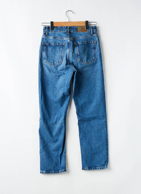 Blugi cu croială dreaptă albastru ZARA femeie