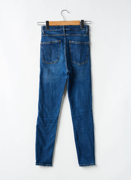 Blugi cu croială slim albastru ZARA femeie