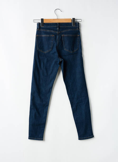 Blugi cu croială slim albastru TOPSHOP femeie