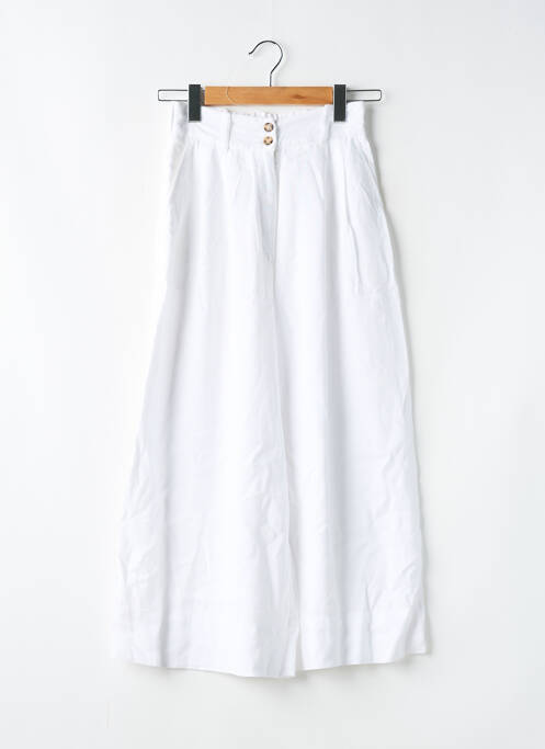 Pantalon larg alb SANS MARQUE femeie