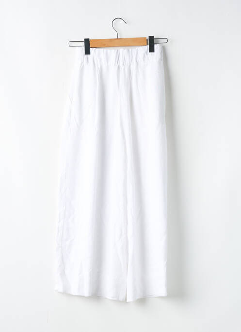 Pantalon larg alb SANS MARQUE femeie