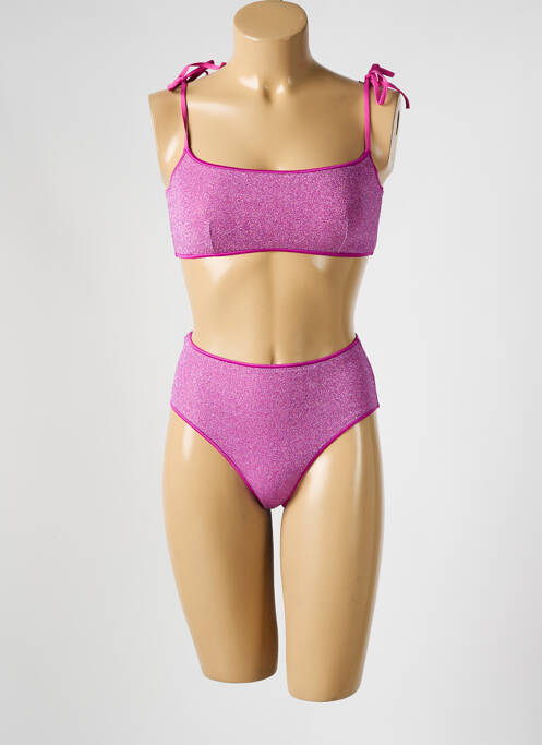 Costum de baie din două piese roz BLUSHA femeie