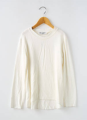 Pulover alb MINI MIGNON fată