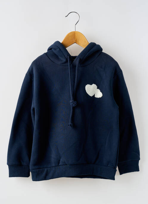 Hanorac cu glugă albastru PM MERE & FILLE fată