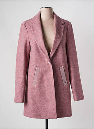 Palton lung roz LEE COOPER femeie