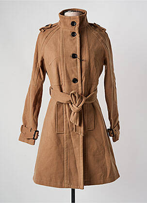 Palton lung maro GOLD SK femeie