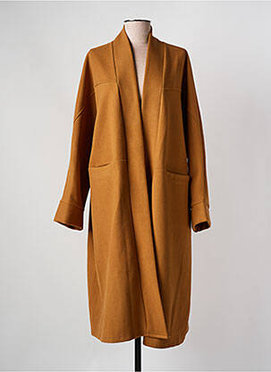 Palton lung maro NEW COLLECTION femeie