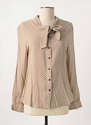 Cămașă maro INDI & COLD femeie