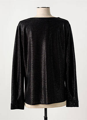 Top elasticitate mâneci lungi negru MAMOUCHKA femeie
