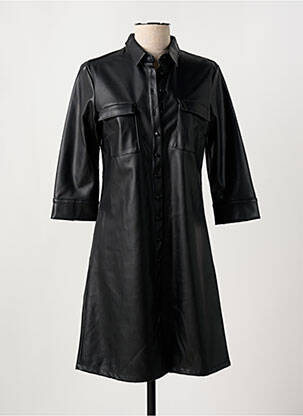Rochie scurtă mâneci 3/4 mâneci 3/4 negru KANOPE femeie
