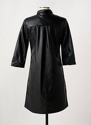 Rochie scurtă mâneci 3/4 mâneci 3/4 negru KANOPE femeie