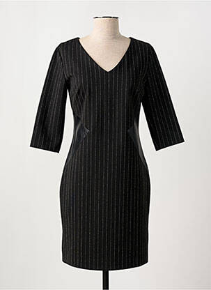 Rochie scurtă mâneci 3/4 mâneci 3/4 negru RINASCIMENTO femeie