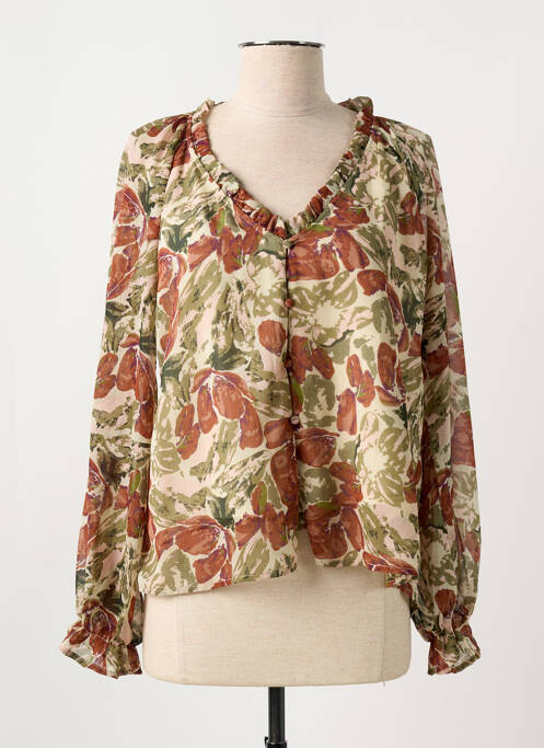 Cămașă maro CHERRY PARIS femeie