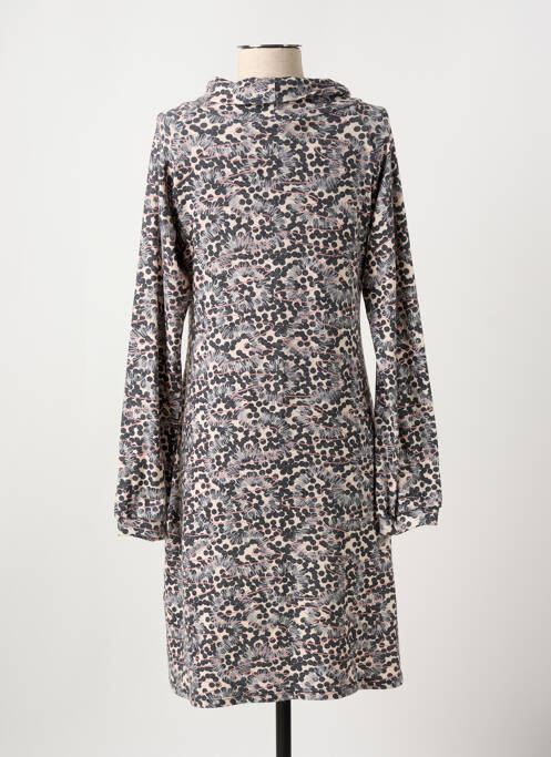 Rochie midi gri GILMA D'AGO' femeie