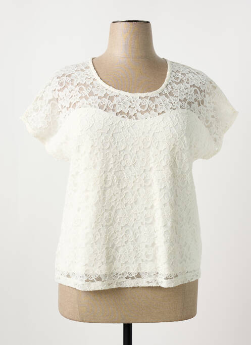 Tricou bej MARBLE femeie