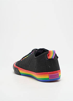 Adidași vârf rotund vârf rotund negru VOLLEY bărbat