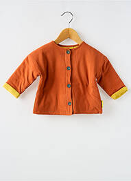 Jachete casual guler rotund portocaliu MOULIN ROTY enfant