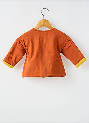 Jachete casual guler rotund portocaliu MOULIN ROTY copil
