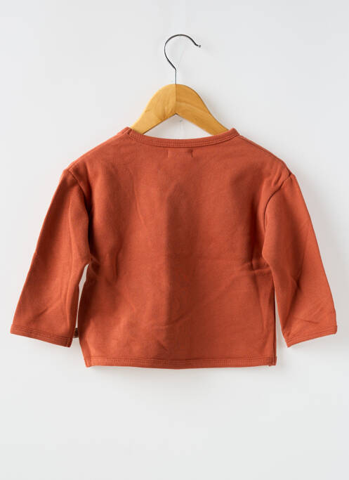 Vestă cu mâneci lungi maro MOULIN ROTY copil