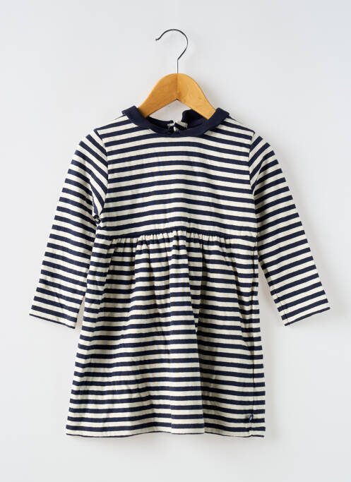 Rochie scurtă albastru PETIT BATEAU fată